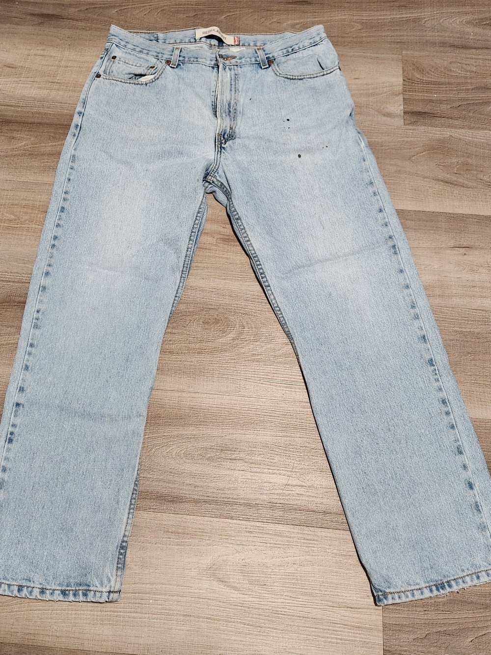 Levi's Light Blue Straight Leg Jeans